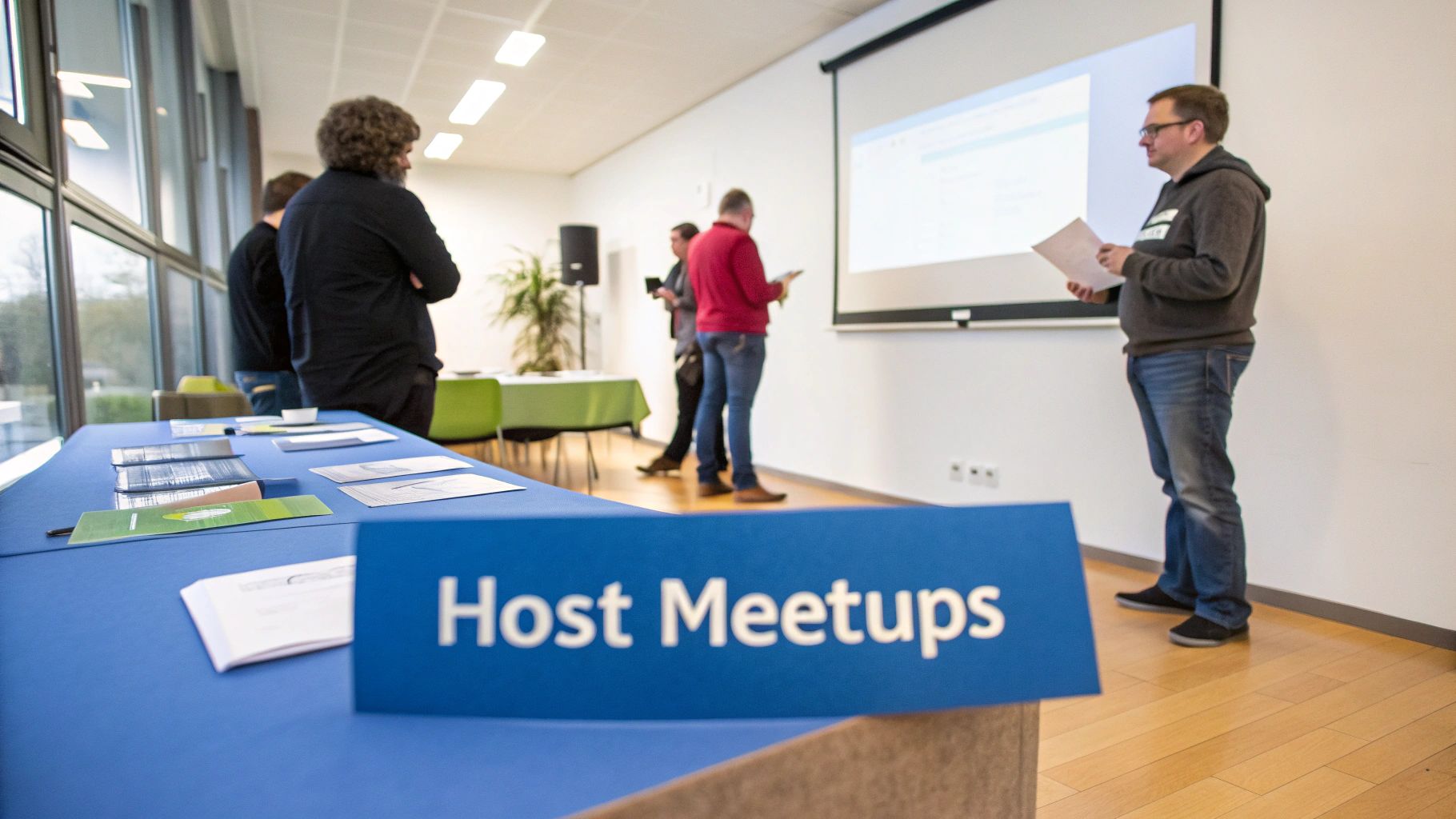 Host Networking Events or Meetups for Your Community