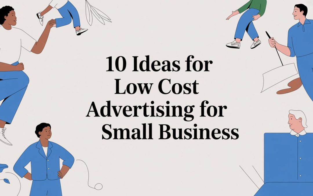 10 Ideas for Low Cost Advertising for Small Business